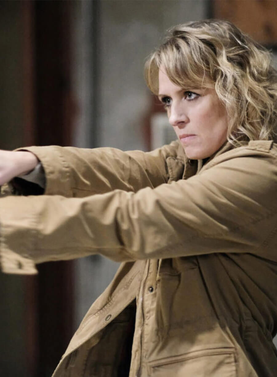 Samantha Smith Supernatural S12 Brown Jacket