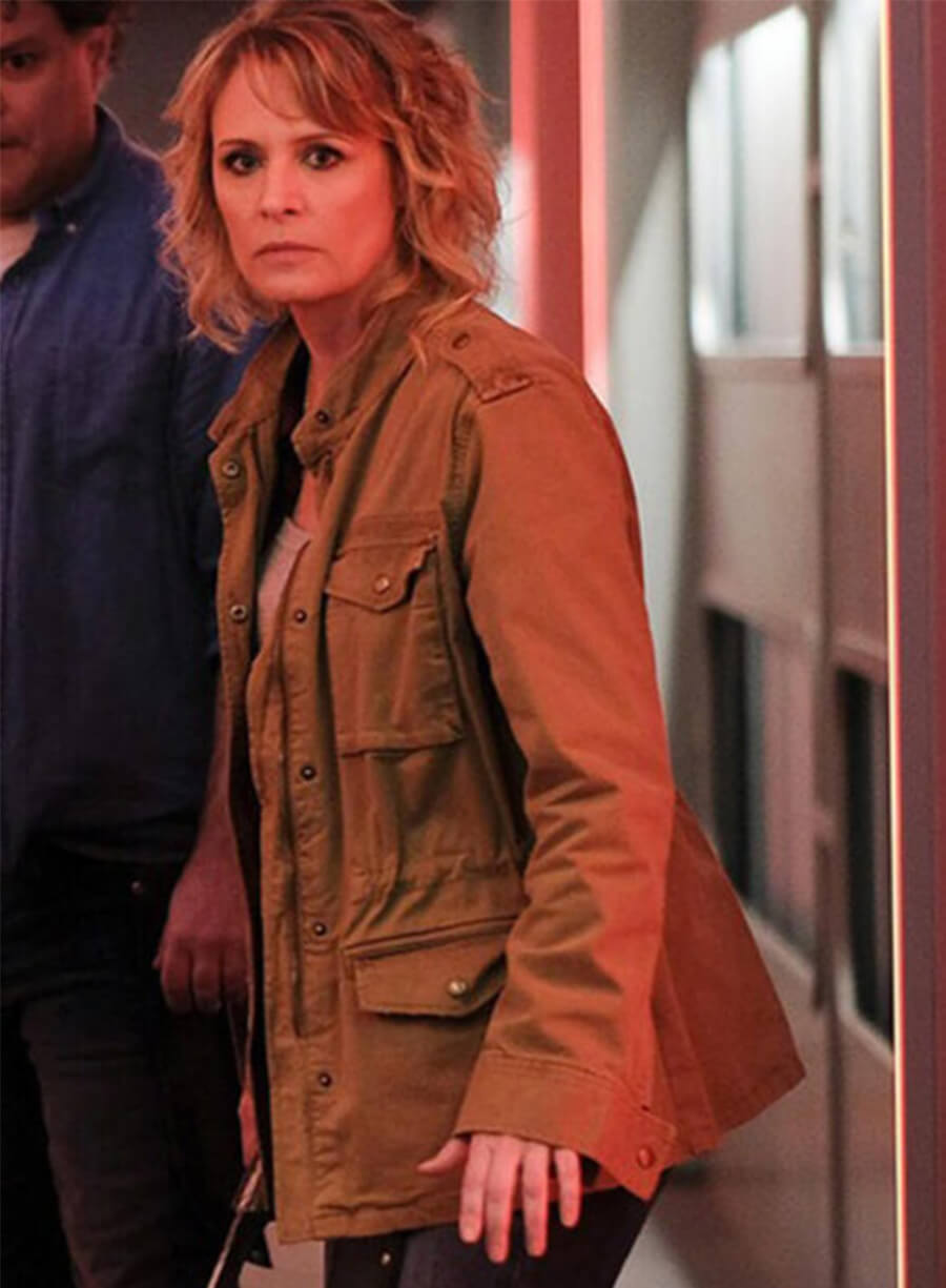 Samantha Smith Supernatural S12 Brown Jacket