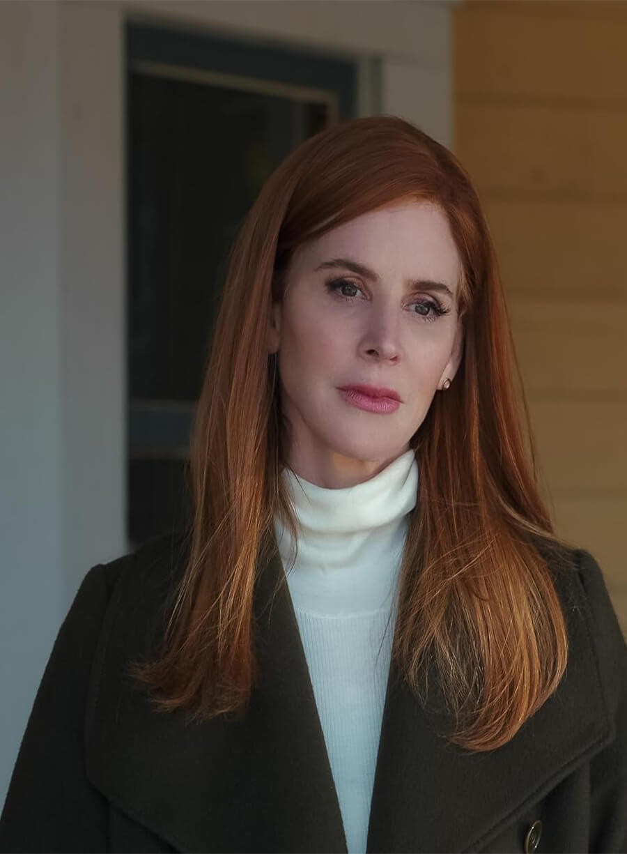 Sarah Rafferty My Life with the Walter Boys Katherine Green Long Coat