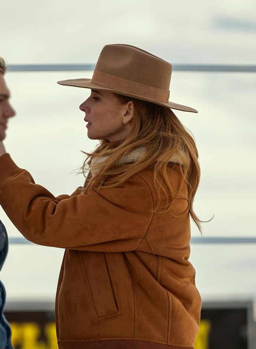 Sarah Rafferty Jacket Sarah Rafferty My Life with the Walter Boys Katherine Brown Jacket ...