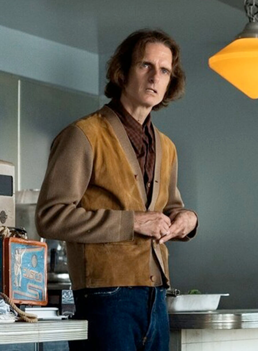 Scott McCord From S02 Victor Brown Suede Jacket