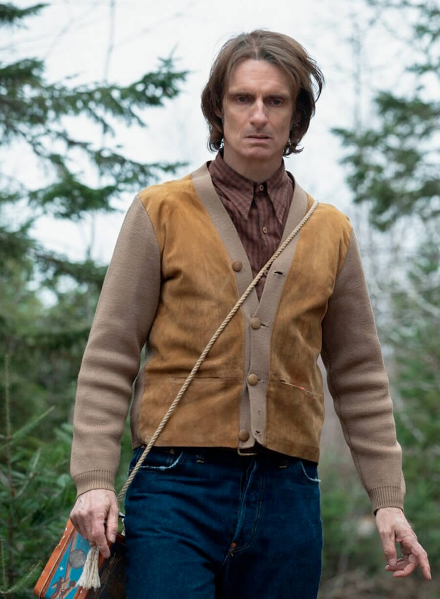 Scott McCord From S02 Victor Brown Suede Jacket