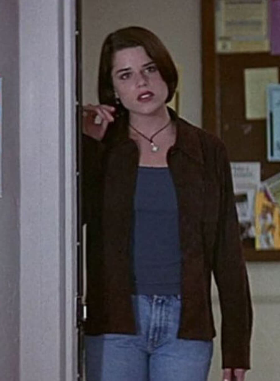 Scream 2 Sidney Prescott Brown Suede Jacket