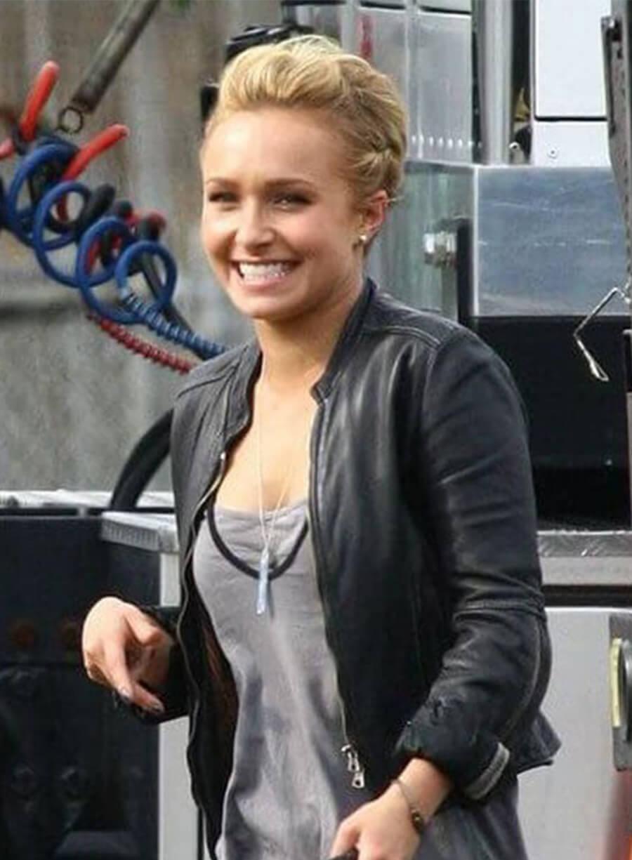 Scream 4 Kirby Reed Black Leather Jacket