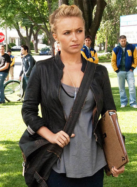 Scream 4 Kirby Reed Black Leather Jacket