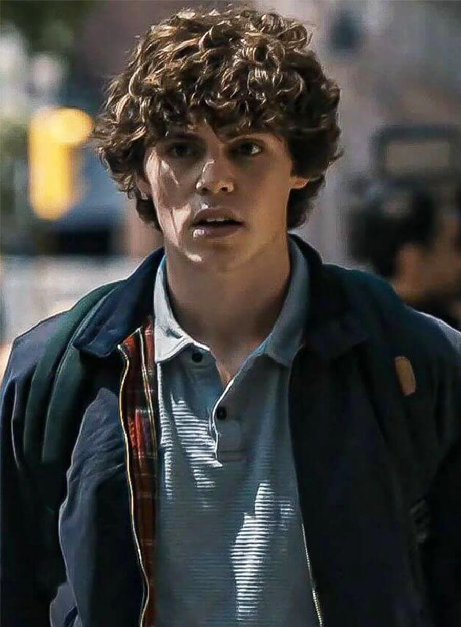 Scream 6 Ethan Landry Blue Bomber Jacket