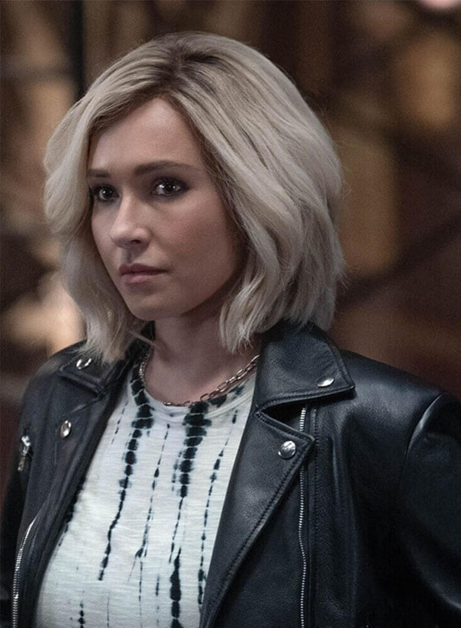 Scream 6 Kirby Reed Black Leather Jacket