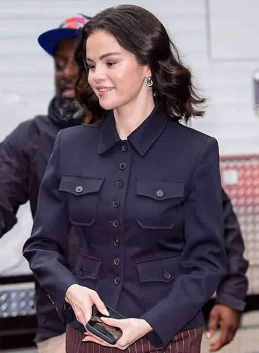 Selena Gomez 2025 Black Jacket
