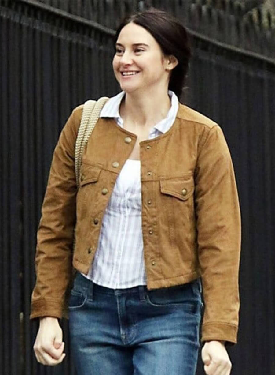 Shailene Woodley Count My Lies 2026 Sloane Caraway Brown Jacket