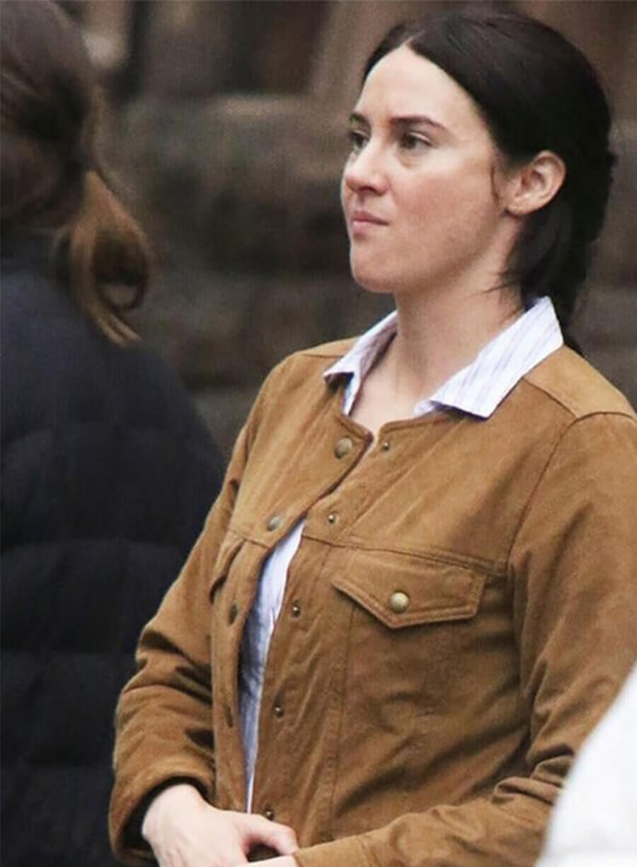 Shailene Woodley Count My Lies 2026 Sloane Caraway Brown Jacket