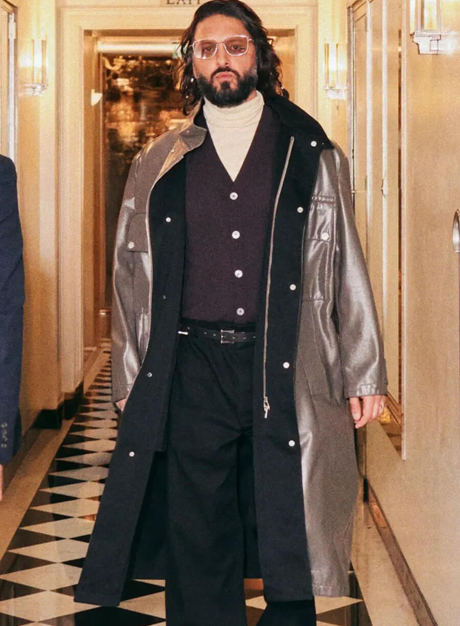 Shazad Latif Edgar Linton Wuthering Heights 2026 Event Coat