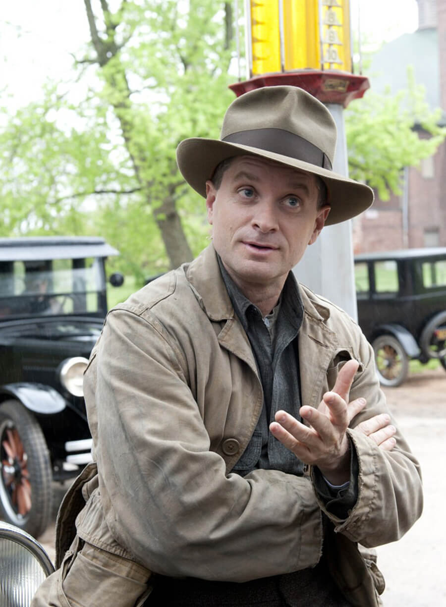 Shea Whigham Boardwalk Empire Elias Eli Beige Cotton Jacket 