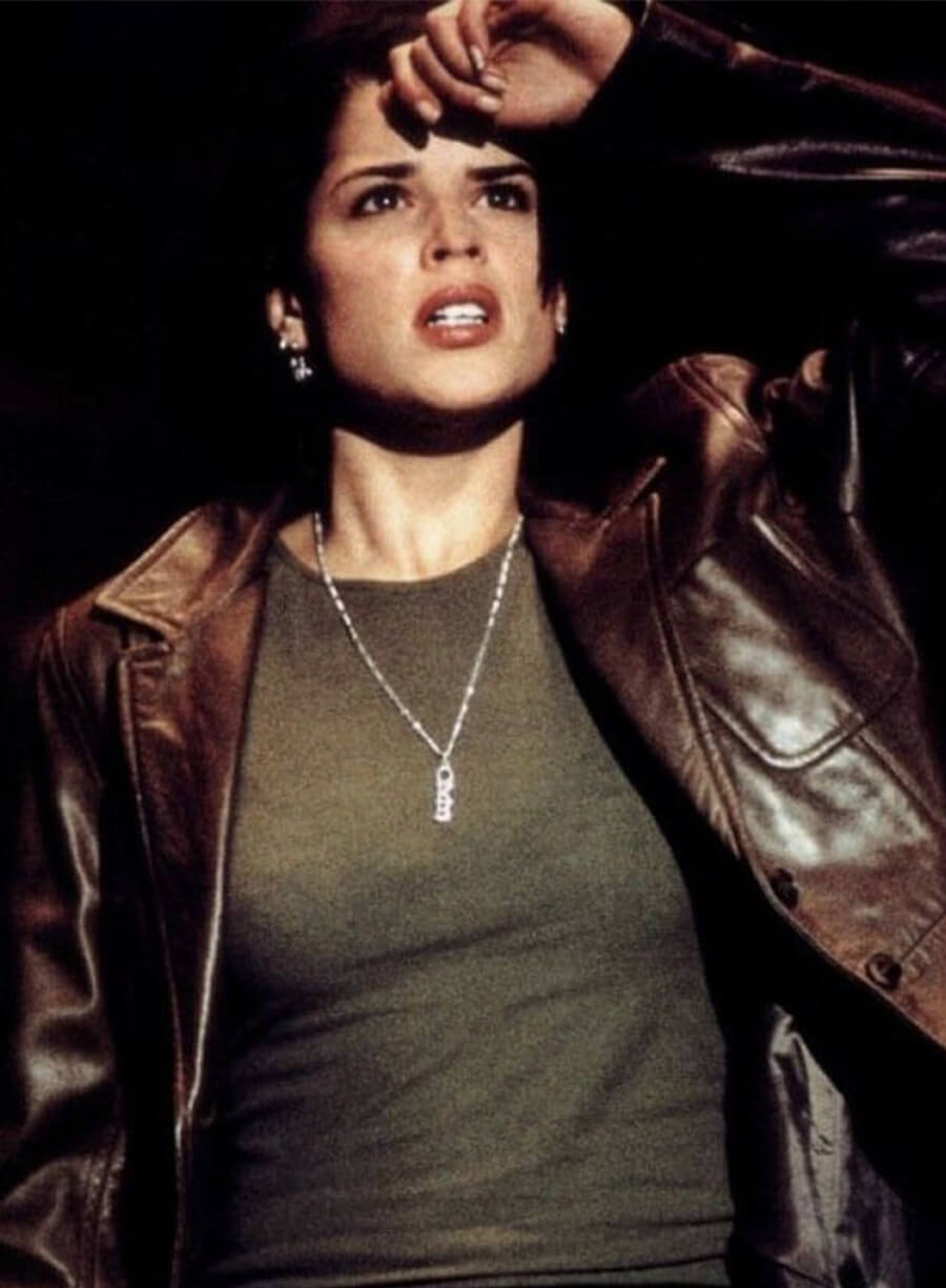 Sidney Prescott Scream 2 Brown Leather Jacket