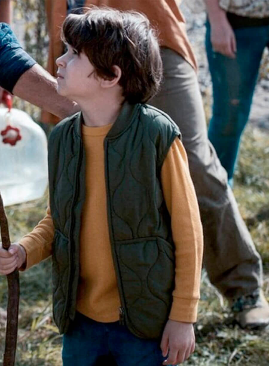 Simon Webster From Ethan Metthews Green Vest