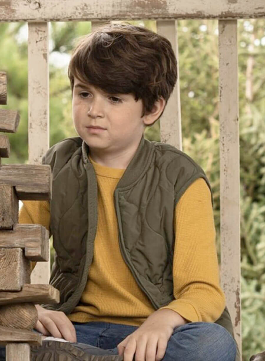 Simon Webster From Ethan Metthews Green Vest