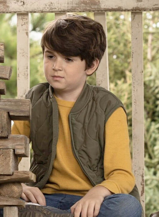 Simon Webster From Ethan Metthews Green Vest