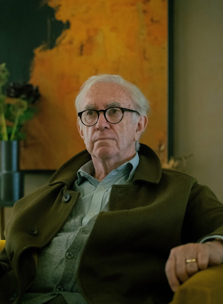 Slow Horses S04 David Cartwright Brown Wool Coat