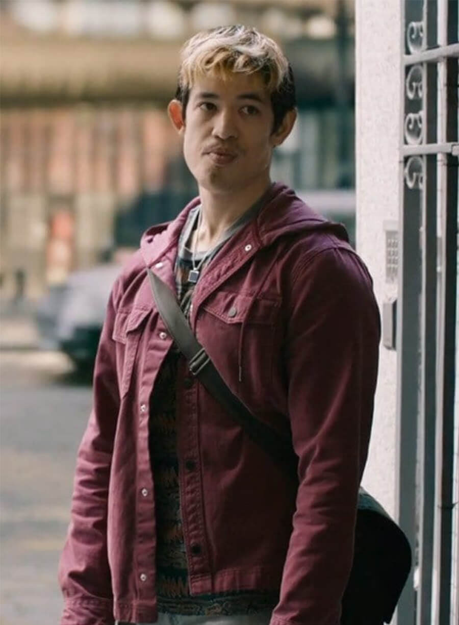 Slow Horses Season 3 Roddy Ho Purple Hooded Jacket