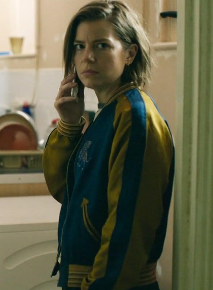 Slow Horses Season 3 Shirley Dander Bomber Varsity Jacket