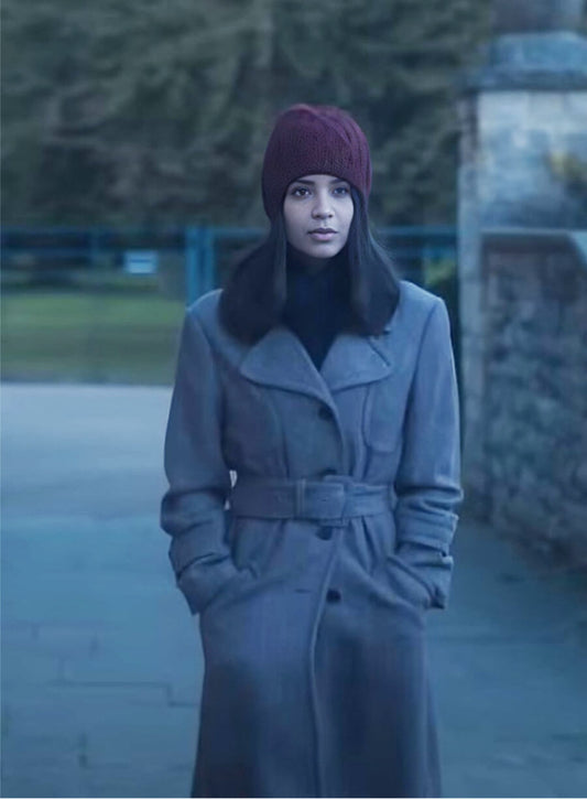 Sofia Carson My Oxford Year 2025 Anna De La Vega Coat 