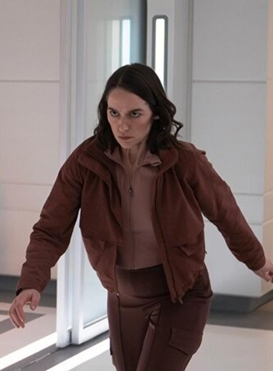 Star Trek: Strange New Worlds Captain Batel Brown Jacket