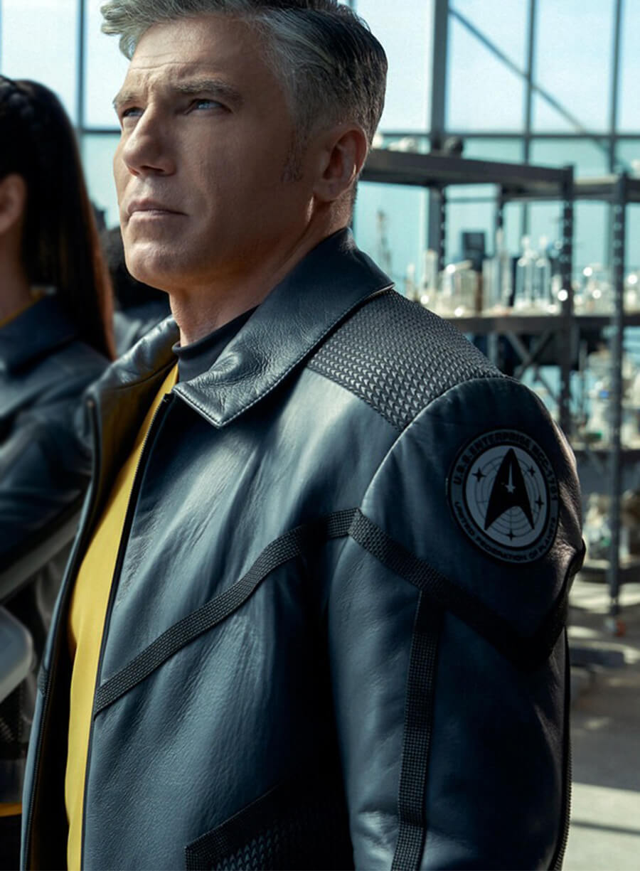 Star Trek: Strange New Worlds Captain Christopher Admiral Jacket Costume