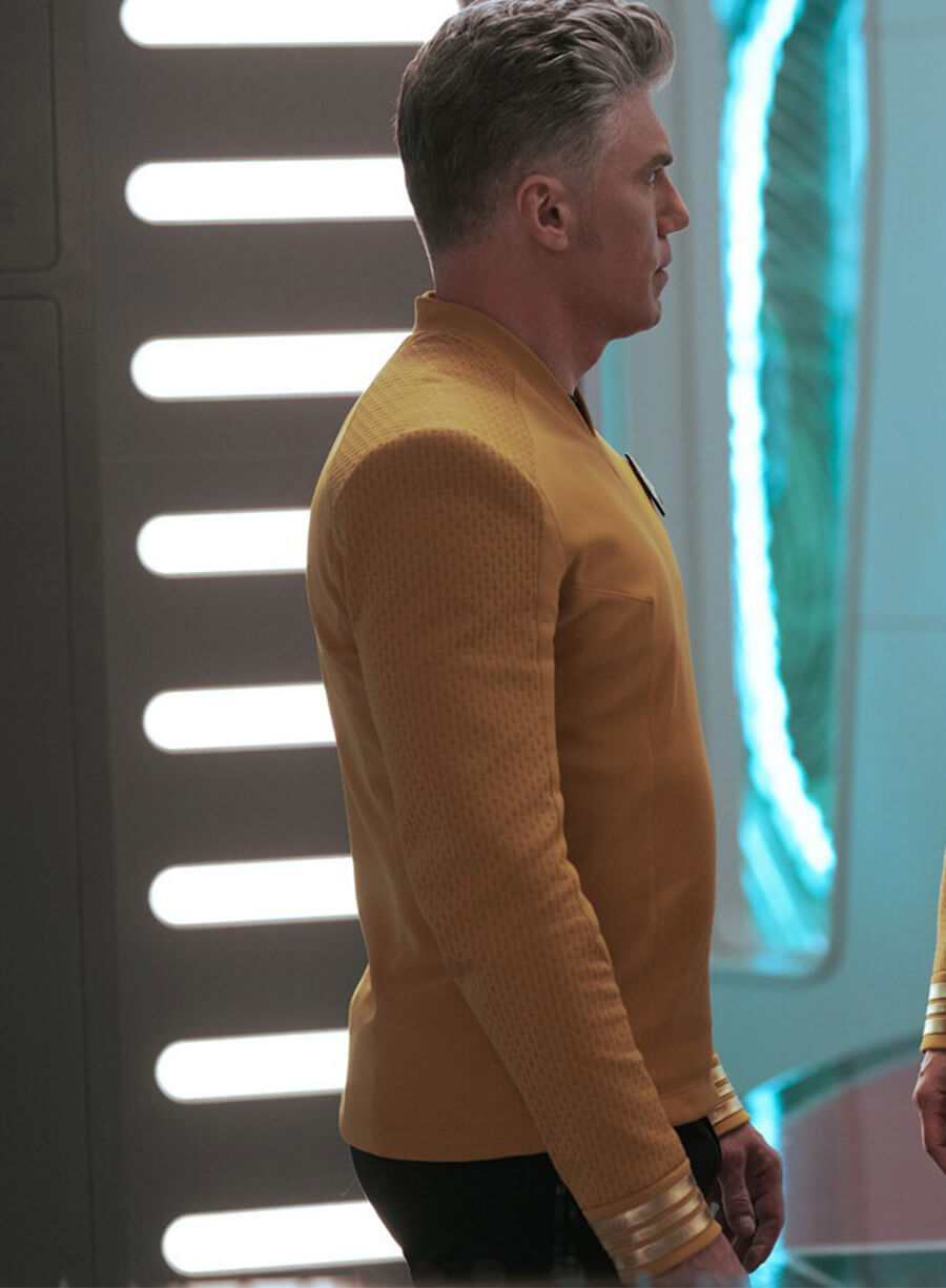 Star Trek: Strange New Worlds Captain Christopher Yellow Jacket Costume