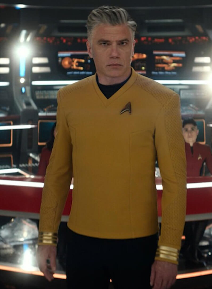 Star Trek: Strange New Worlds Captain Christopher Yellow Jacket Costume