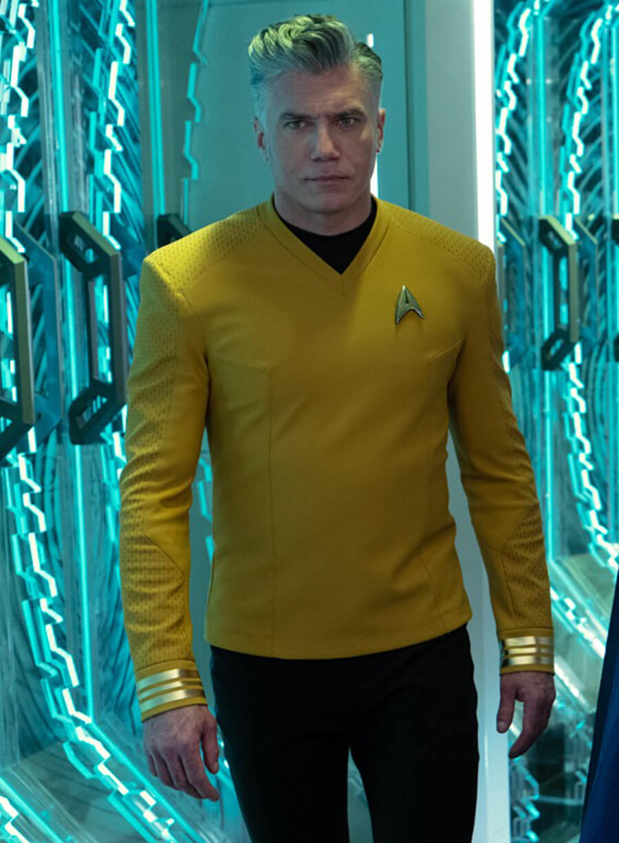 Star Trek: Strange New Worlds Captain Christopher Yellow Jacket Costume