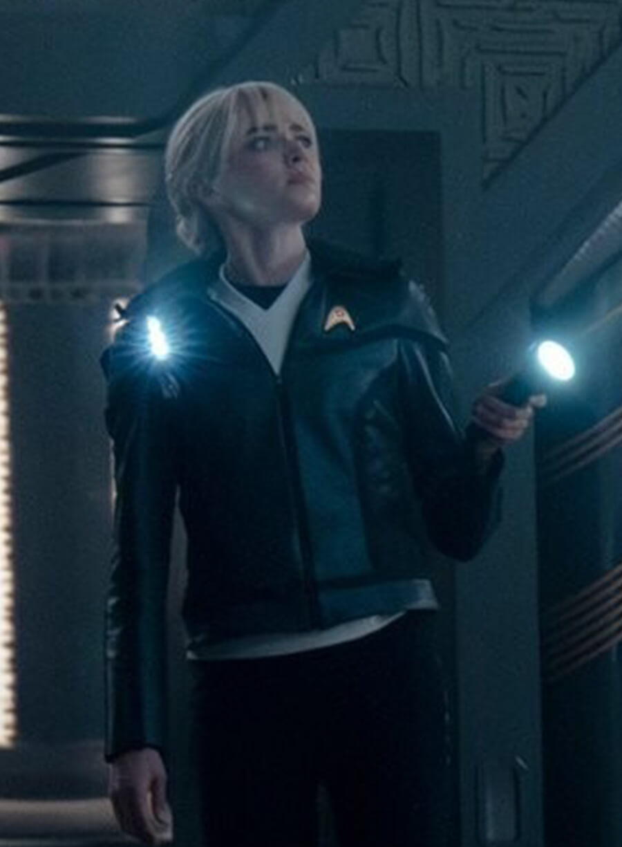 Star Trek: Strange New Worlds Christine Chapel Black Leather Jacket