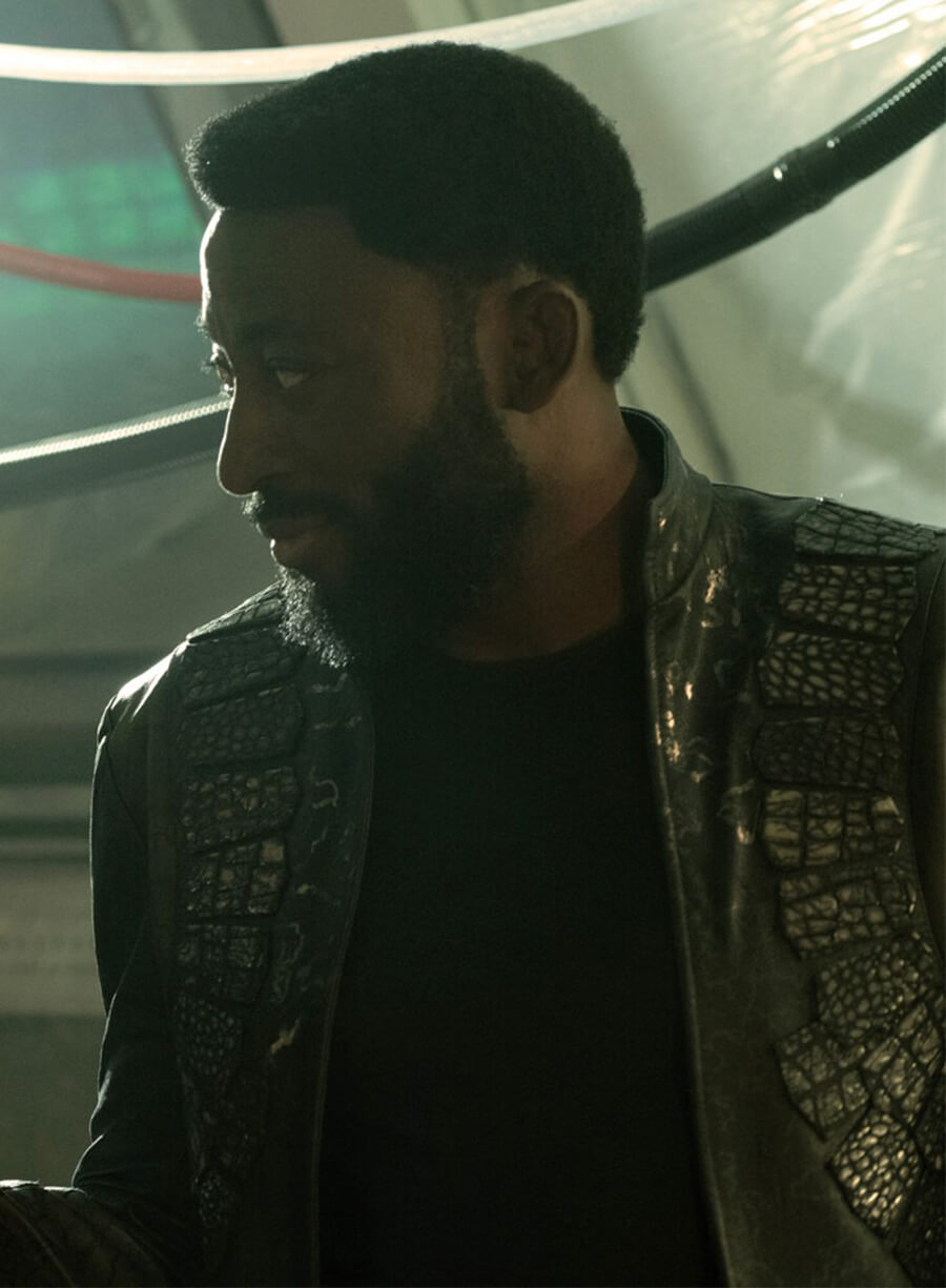 Star Trek: Strange New Worlds Dr. M'Benga Leather Coat