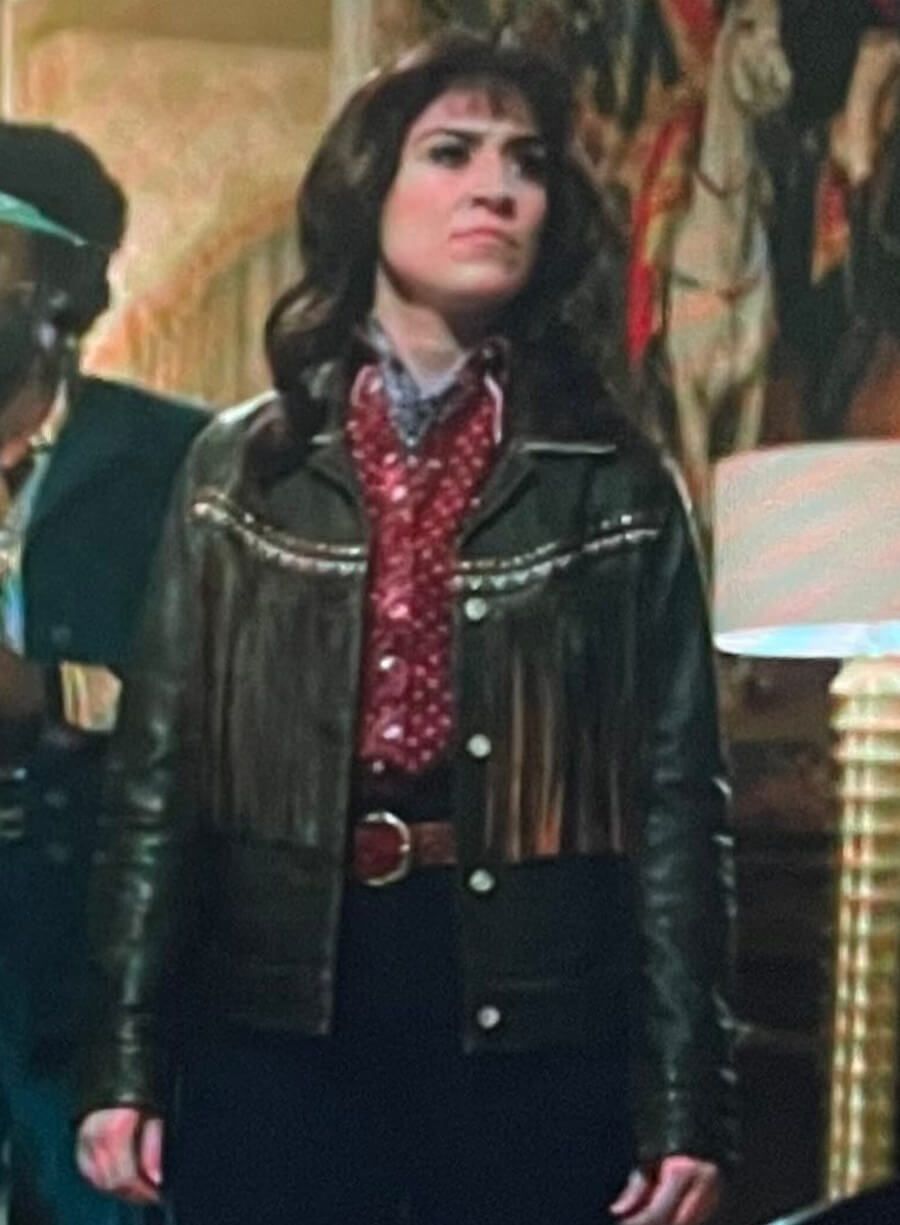  Star Trek: Strange New Worlds Erica Ortegas Fringe Leather Jacket