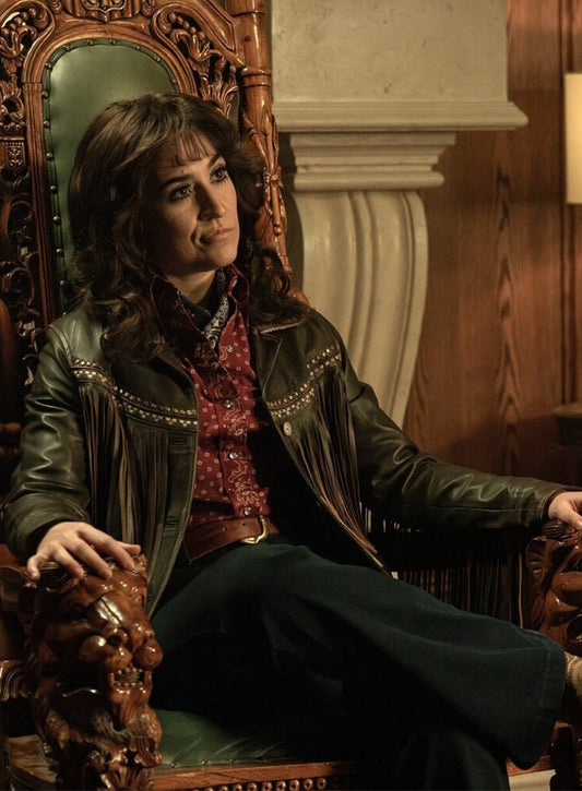  Star Trek: Strange New Worlds Erica Ortegas Fringe Leather Jacket