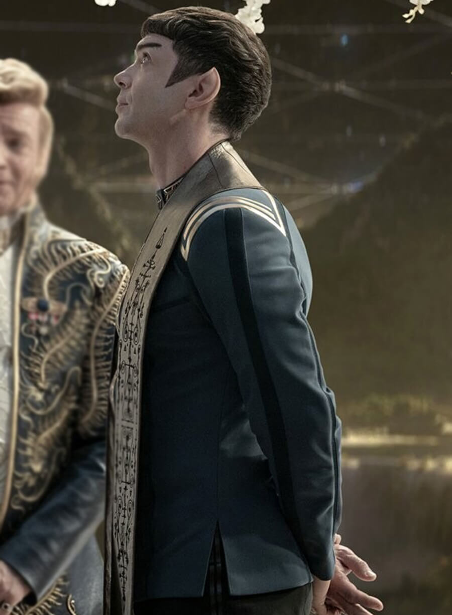 Star Trek: Strange New Worlds Spock Blue Costume