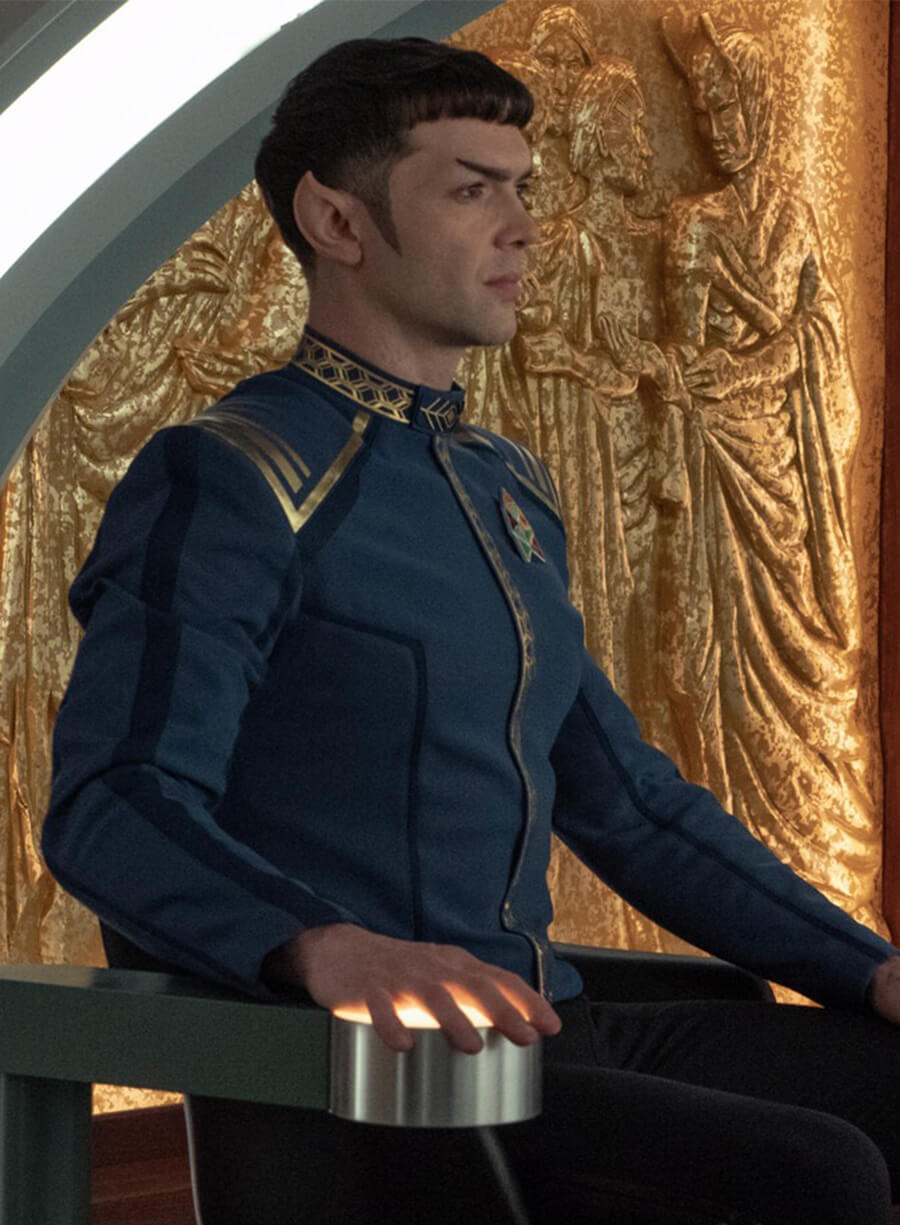 Star Trek: Strange New Worlds Spock Blue Costume