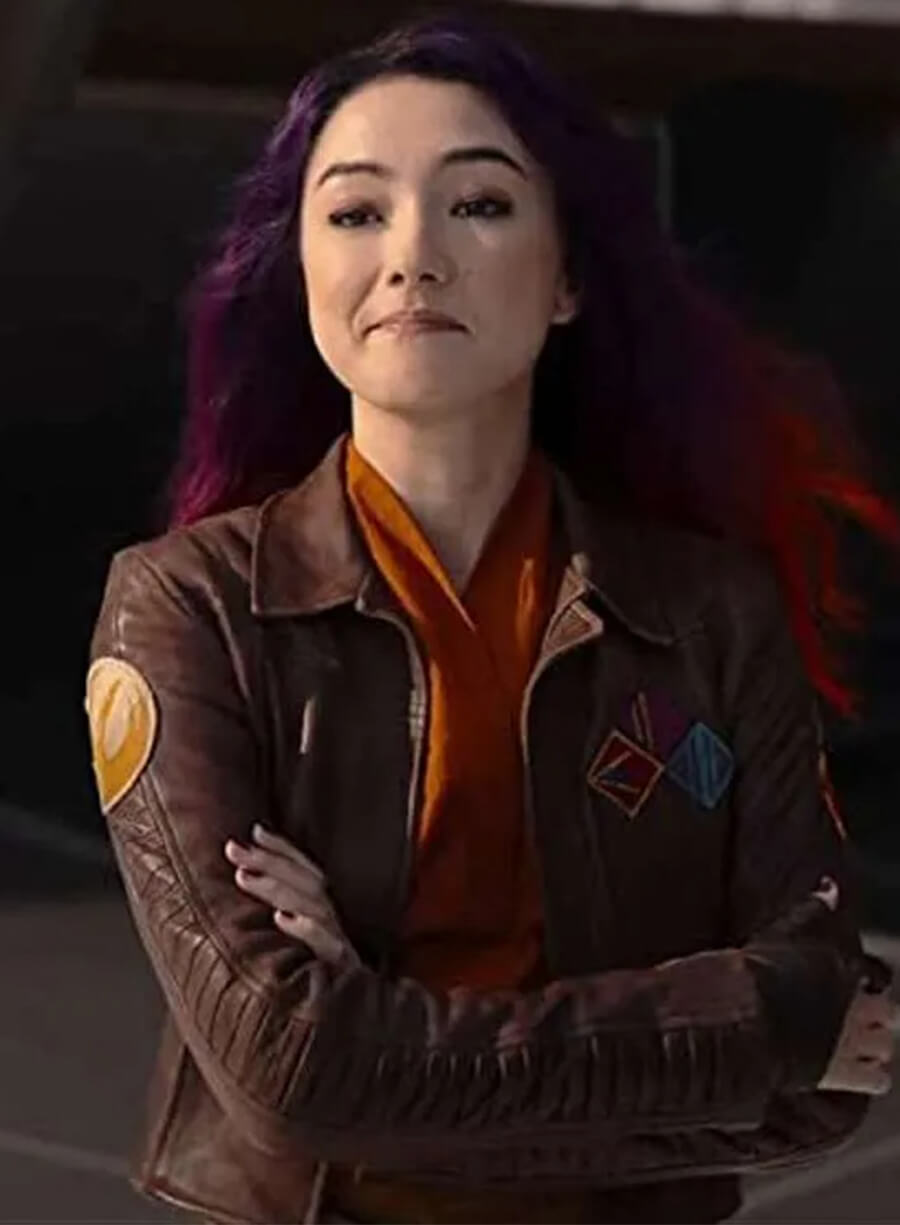 Star Wars Ahsoka Sabine Wren Brown Leather Jacket