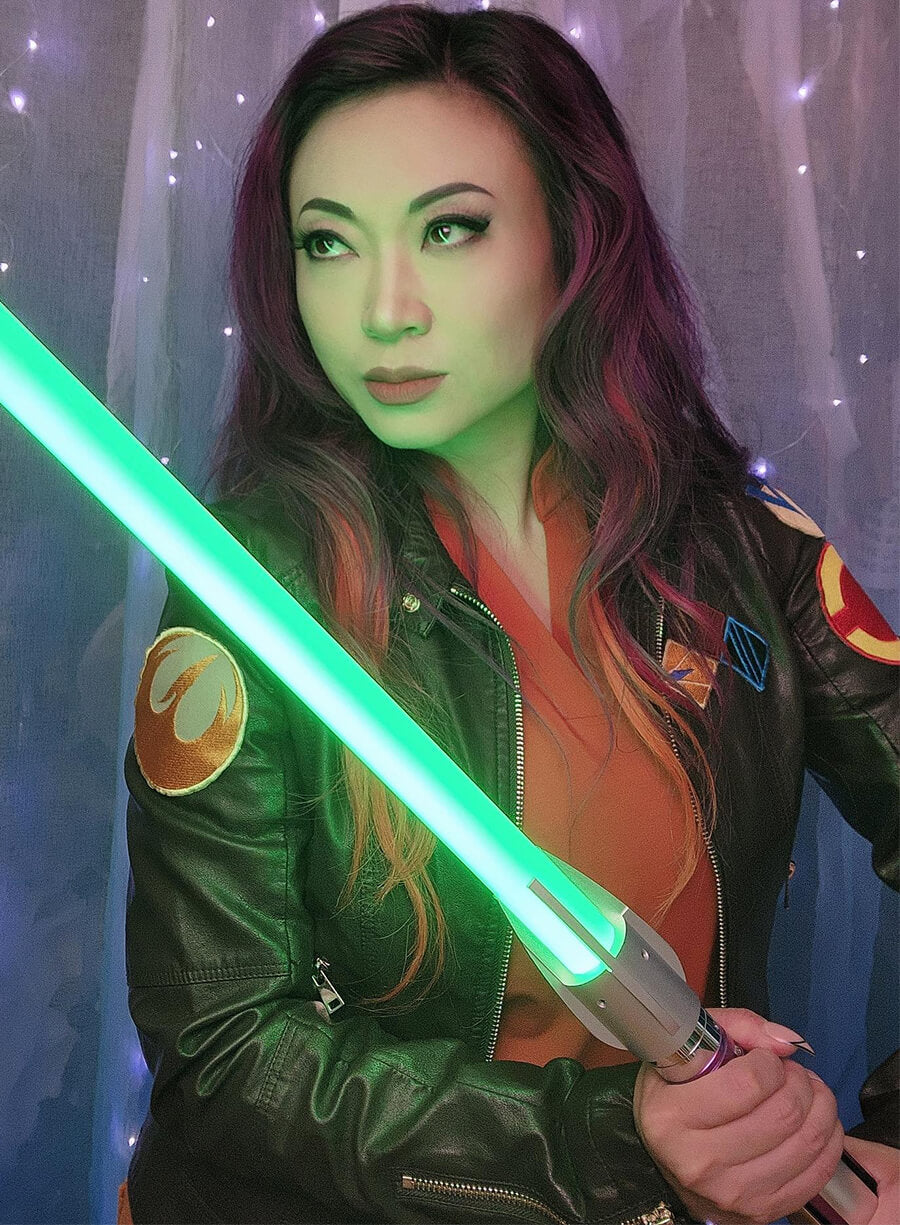 Star Wars Ahsoka Sabine Wren Brown Leather Jacket