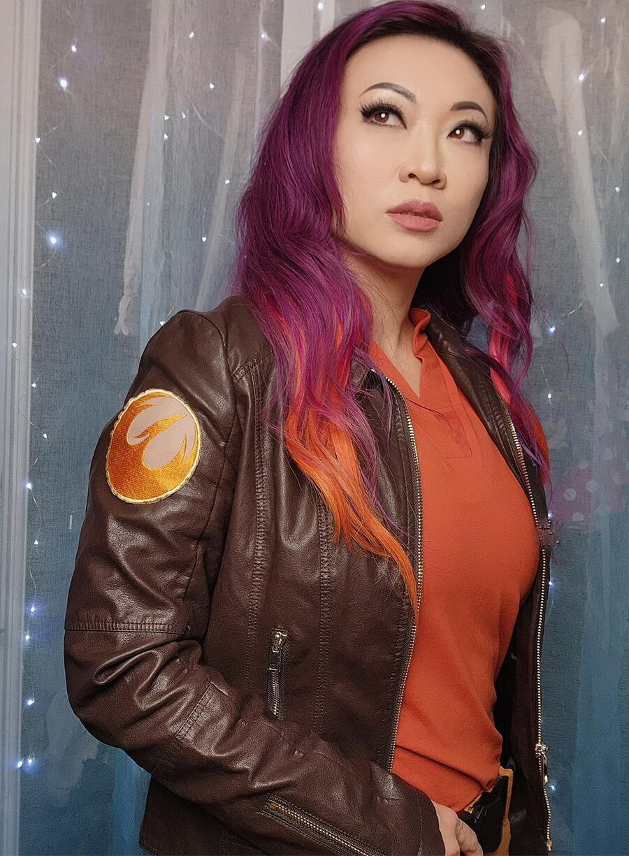 Star Wars Ahsoka Sabine Wren Brown Leather Jacket