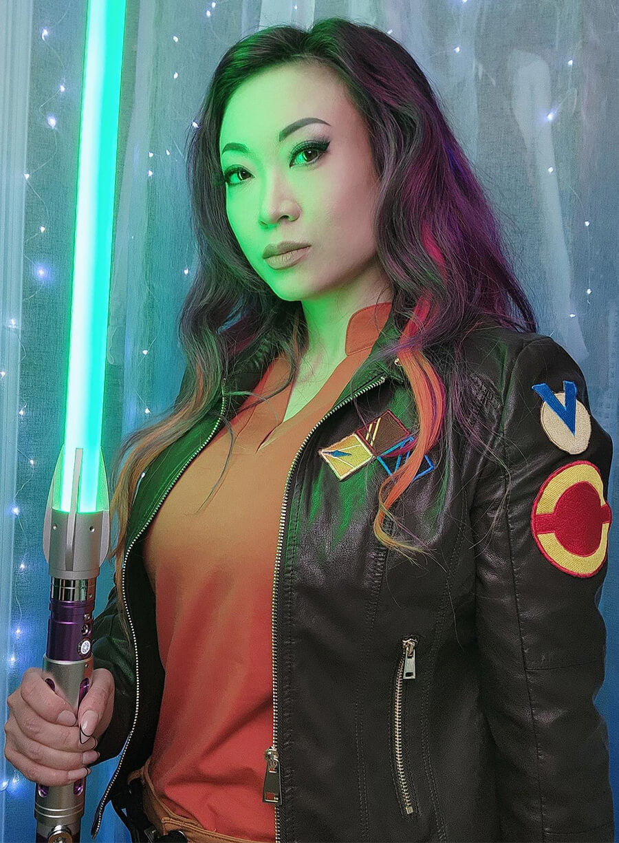 Star Wars Ahsoka Sabine Wren Brown Leather Jacket