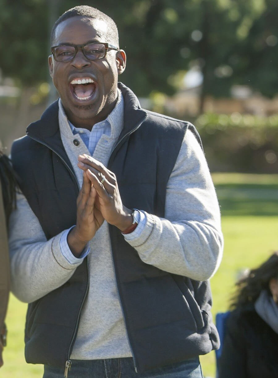 Sterling K. Brown This IS Us Randall Pearson Puffer Vest 