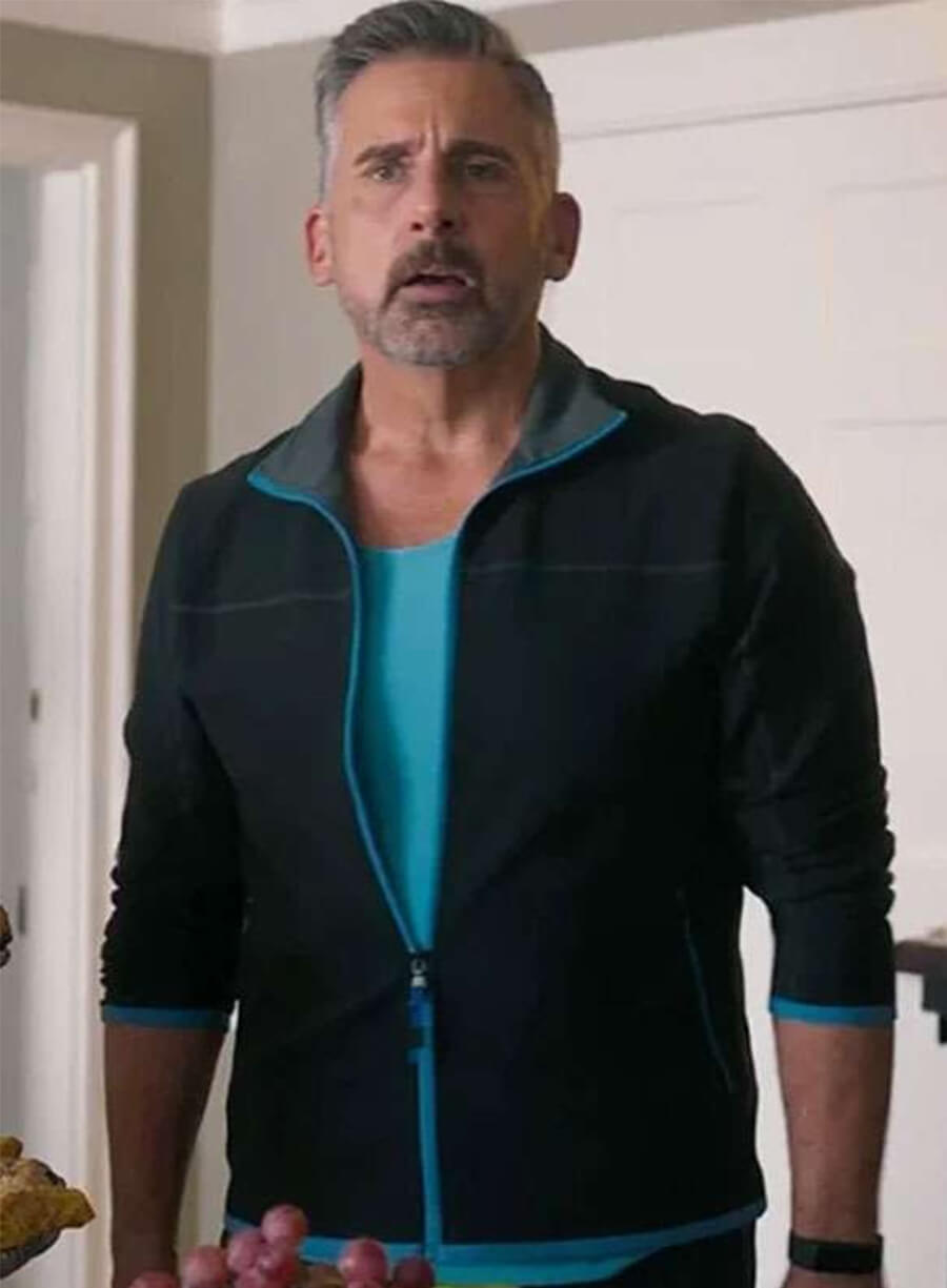 Steve Carell The Four Seasons Nick Black Jacket
