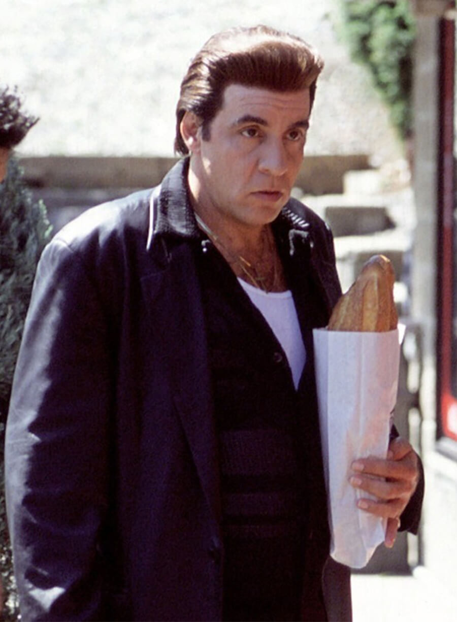 Steven Van Zandt The Sopranos Silvio Dante Black Leather Blazer