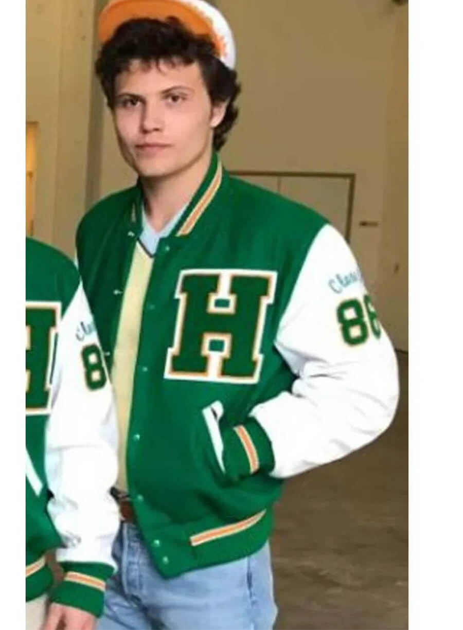 Stranger Things Andy Green Varsity Letterman Jacket