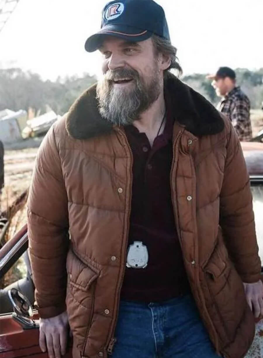 Stranger Things Jim Hopper Brown Jacket