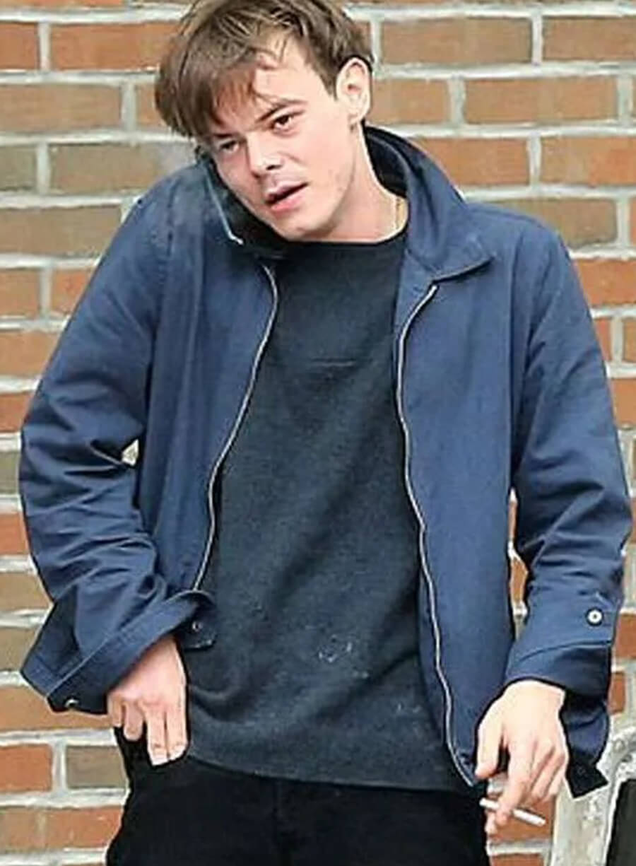 Stranger Things Jonathan Byers Blue Jacket