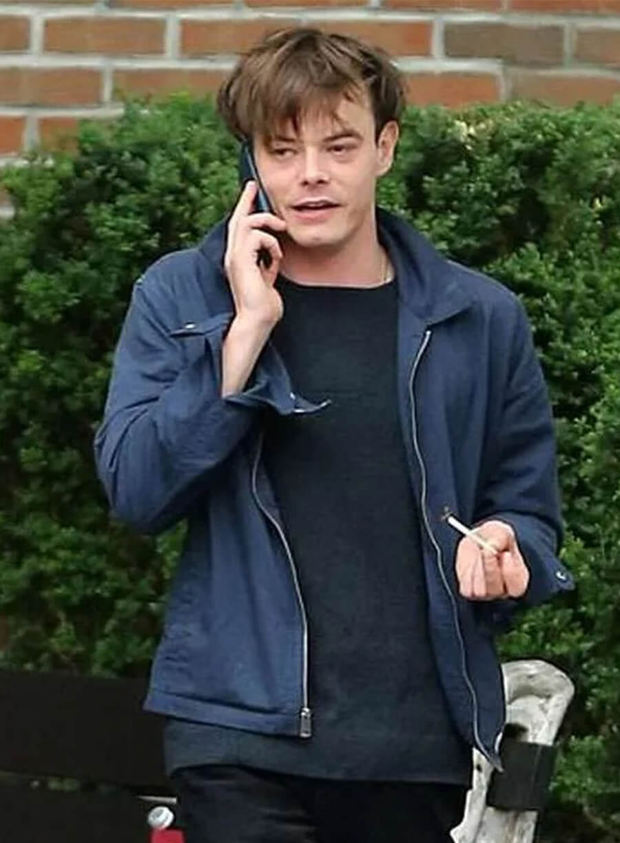 Stranger Things Jonathan Byers Blue Jacket