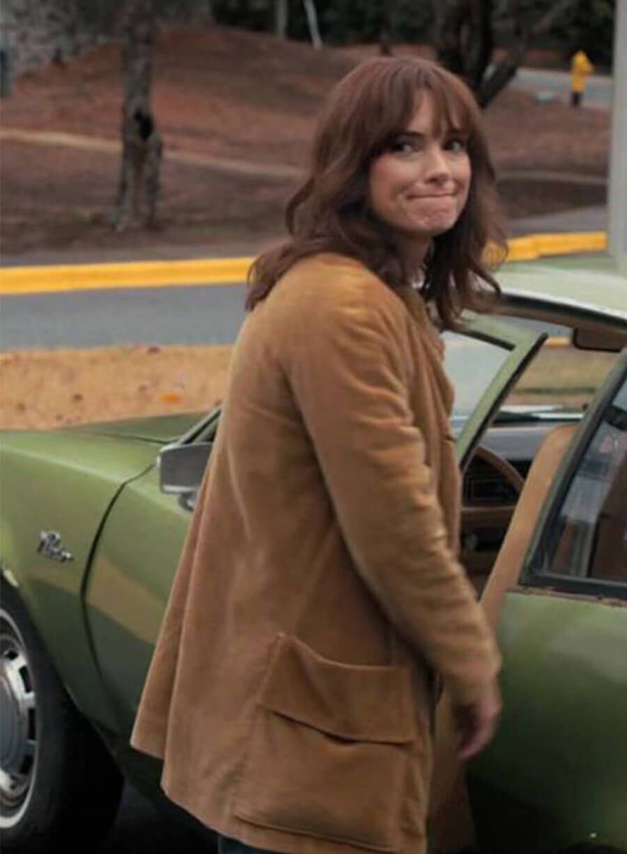 Stranger Things Joyce Byers Brown Jacket