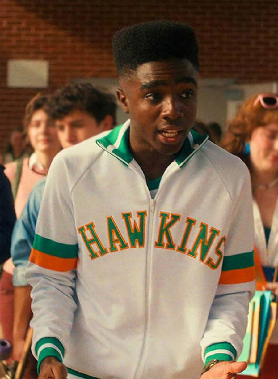 Stranger Things Lucas Sinclair Hawkins Track Jacket