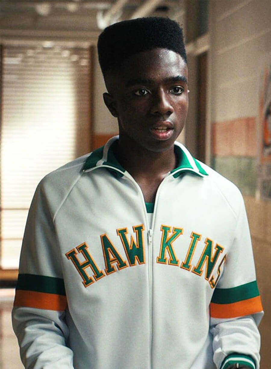 Stranger Things Lucas Sinclair Hawkins Track Jacket