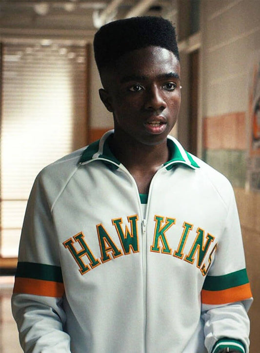 Stranger Things Lucas Sinclair Hawkins Track Jacket